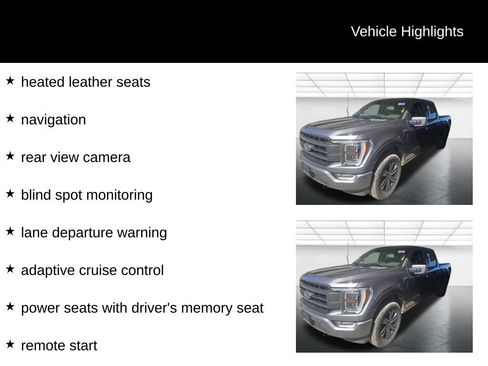 Used 2023 Ford F150 Lariat w/ Equipment Group 502A High AWD/4WD image 2