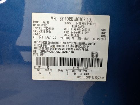 Used 2022 Ford Edge SEL image 23