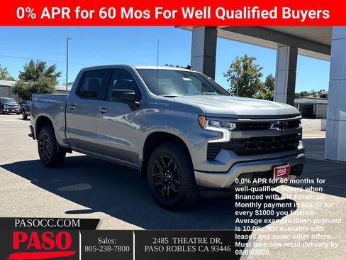 New 2026 Chevrolet Silverado 1500 RST w/ Convenience Package II AWD/4WD image 1