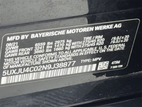 Used 2022 BMW X5 M50i image 60