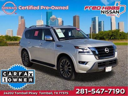 Certified 2024 Nissan Armada Platinum w/ Captain's Chairs Package