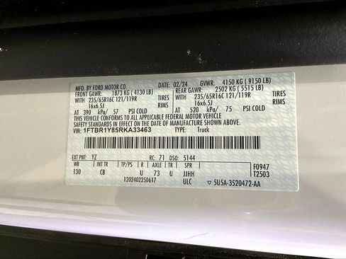 Used 2024 Ford Transit 250 Low Roof w/ Exterior Upgrade Package image 18