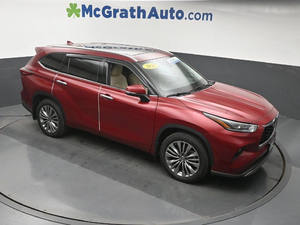 Used 2020 Toyota Highlander Platinum AWD/4WD image 3