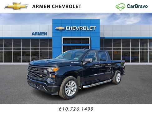 Certified 2022 Chevrolet Silverado 1500 Custom AWD/4WD image 1