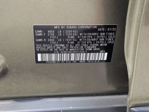 Certified 2024 Subaru Outback Premium AWD/4WD image 42