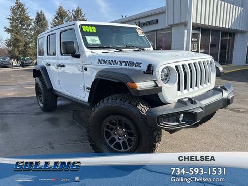 Certified 2022 Jeep Wrangler Unlimited Sport image 1