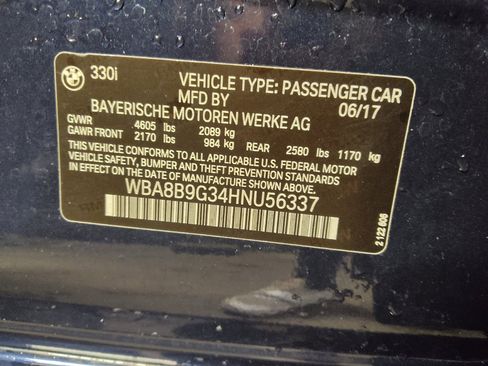 Used 2017 BMW 330i Sedan w/ Driver Assistance Package RWD image 33