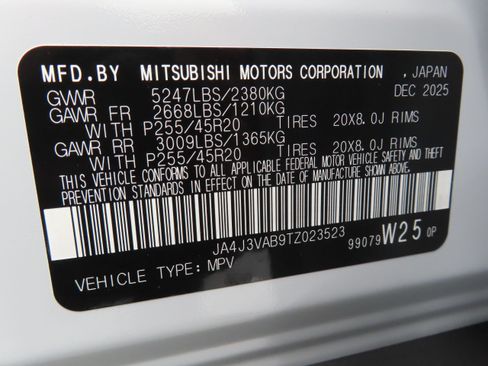 New 2026 Mitsubishi Outlander SE FWD image 28