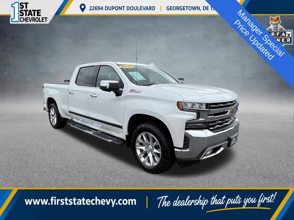 Used 2020 Chevrolet Silverado 1500 LTZ AWD/4WD image 1