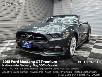 Used 2015 Ford Mustang GT Premium w/ Equipment Group 401A