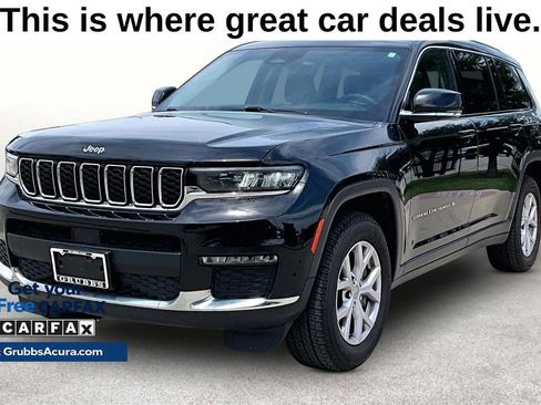 Used 2022 Jeep Grand Cherokee L Limited w/ Trailer Tow Group (B) RWD image 5