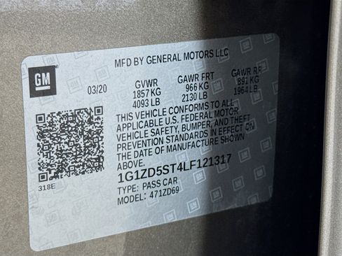 Used 2020 Chevrolet Malibu LT FWD image 32