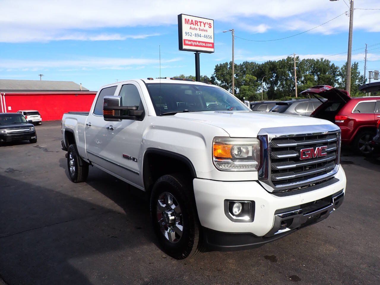 Used 2015 GMC Sierra 3500 SLT w/ Duramax Plus Package AWD/4WD image 1