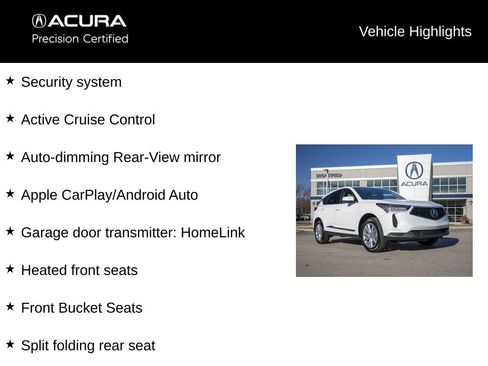 Certified 2023 Acura RDX AWD image 17