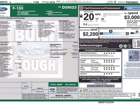 Certified 2023 Ford F150 XLT w/ Equipment Group 302A High image 6