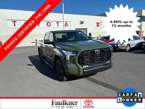 Certified 2022 Toyota Tundra SR5 w/ TRD Sport Premium Package AWD/4WD image 1