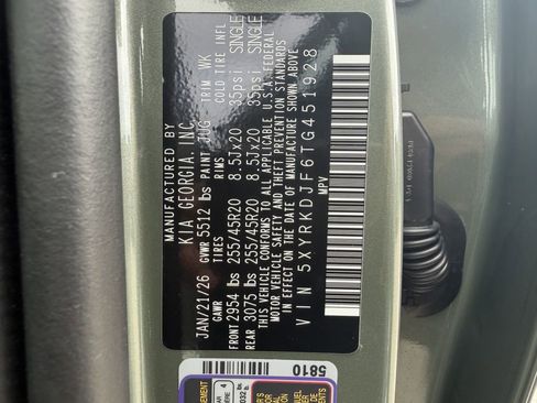 New 2026 Kia Sorento SX Prestige image 40