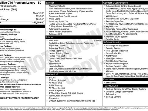 Used 2020 Cadillac CT6 Premium Luxury image 9