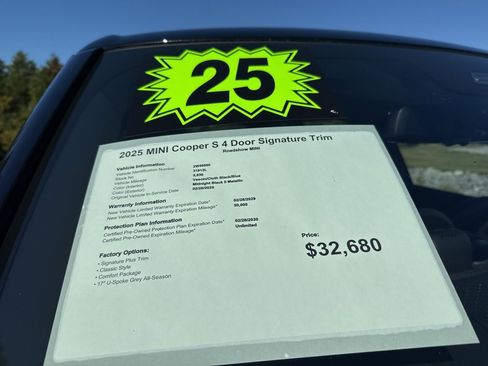 Certified 2025 MINI Cooper S image 17
