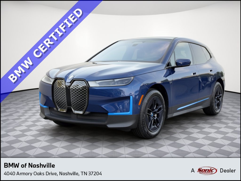 Certified 2024 BMW iX xDrive50 AWD/4WD image 1