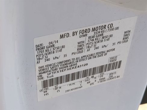 Used 2014 Ford F150 STX w/ Equipment Group 201A Mid image 38