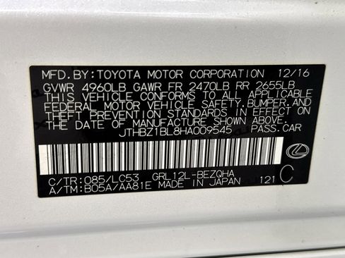 Used 2017 Lexus GS 350 image 34