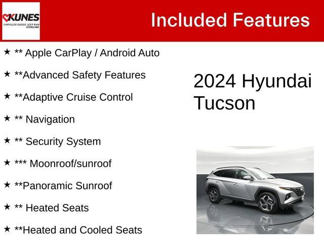 Used 2024 Hyundai Tucson Limited AWD/4WD image 4