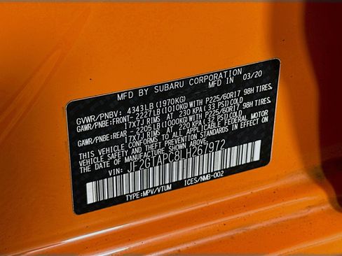 Used 2020 Subaru Crosstrek 2.0i Premium image 31