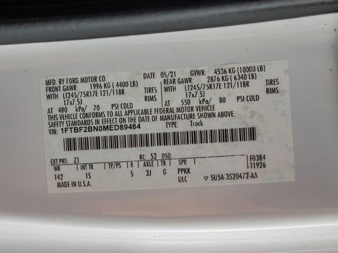Used 2021 Ford F250 XL w/ Power Equipment Group AWD/4WD image 54