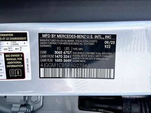 Certified 2023 Mercedes-Benz EQE 350+ 4MATIC SUV image 22