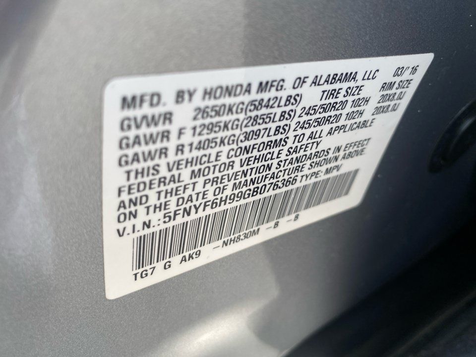 Used 2016 Honda Pilot Touring image 39
