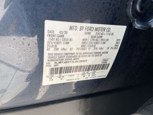 Used 2020 Lincoln Aviator Grand Touring w/ Equipment Group 302A image 35