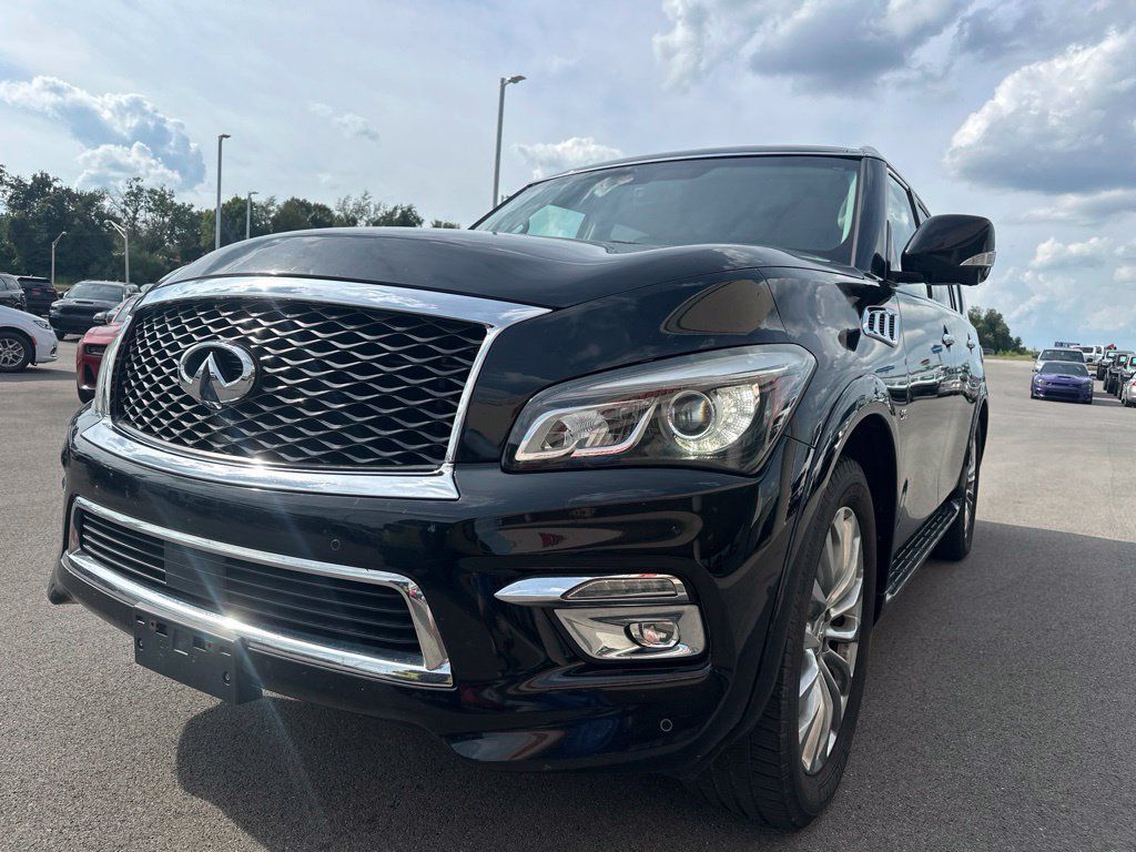 Used 2015 INFINITI QX80 4WD w/ 22" Wheel Package image 1
