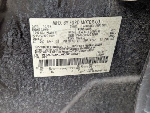 Used 2013 Ford Edge Limited image 34