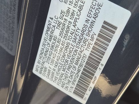 New 2026 Honda Pilot EX-L image 16