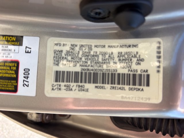 Used 2009 Toyota Corolla LE w/ All Weather Guard Pkg FWD image 30