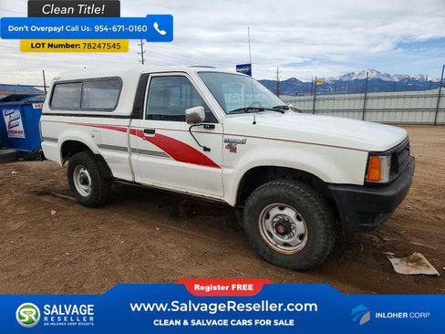 Used 1989 MAZDA B-Series Pickup 4x4 Regular Cab B2600i image 5