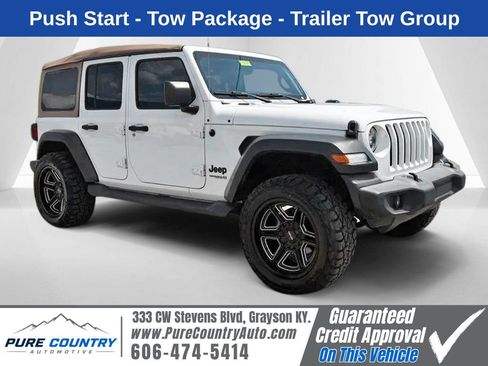 Used 2020 Jeep Wrangler Unlimited Sport AWD/4WD image 1