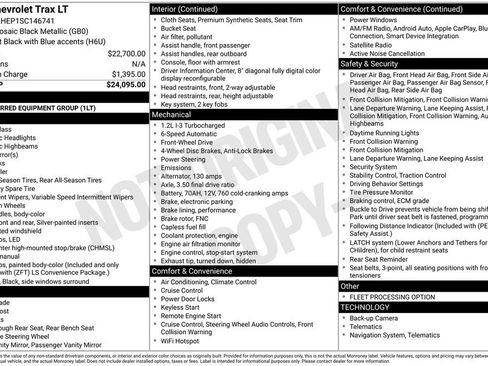 Used 2025 Chevrolet Trax LT FWD image 28
