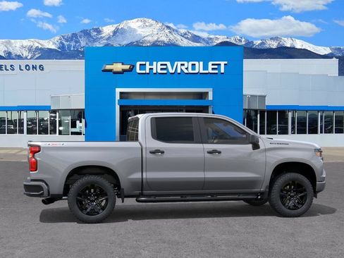 New 2026 Chevrolet Silverado 1500 Custom w/ Turbomax Blackout Package AWD/4WD image 5