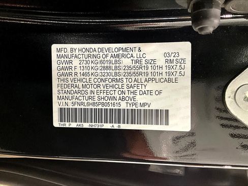 Used 2023 Honda Odyssey Touring image 36