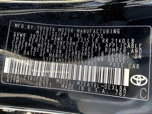 Used 2026 Toyota Corolla LE FWD image 29