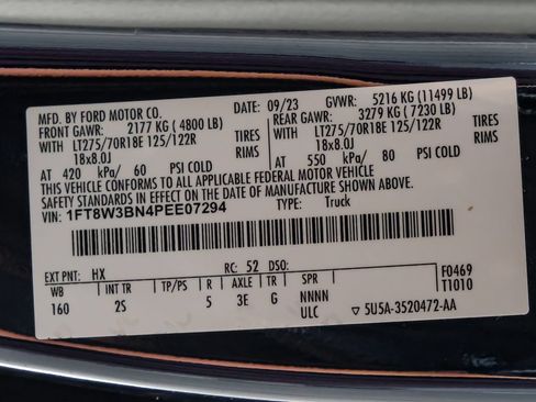 Used 2023 Ford F350 4x4 Crew Cab Super Duty image 66