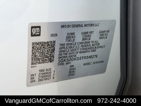 New 2026 GMC Yukon XL Elevation w/ Elevation Premium Package AWD/4WD image 27