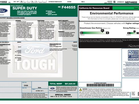 Used 2022 Ford F350 King Ranch w/ King Ranch Ultimate Package image 58