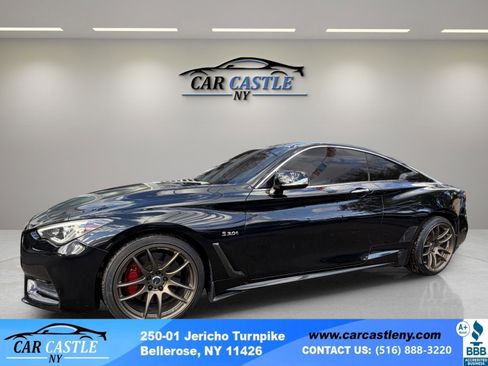 Used 2018 INFINITI Q60 Red Sport 400 w/ Sensory Package 3.0T Sport image 2