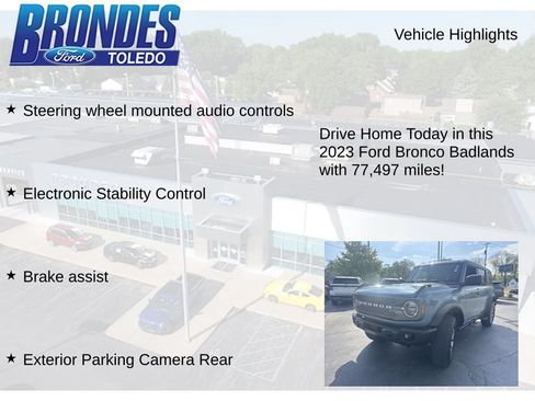 Used 2023 Ford Bronco Badlands AWD/4WD image 17