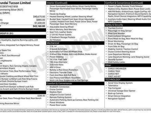 New 2026 Hyundai Tucson Limited AWD/4WD image 31