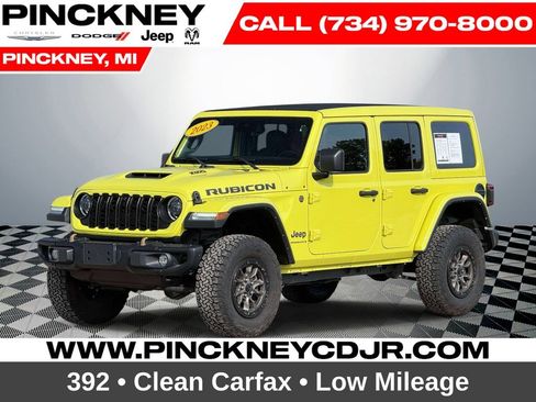 Used 2023 Jeep Wrangler Unlimited Rubicon 392 w/ Trailer Tow Package AWD/4WD image 1
