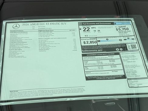 New 2026 Mercedes-Benz GLC 43 AMG 4MATIC image 31